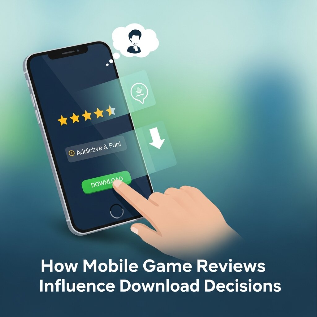 Mobile Game Reviews Influence Download